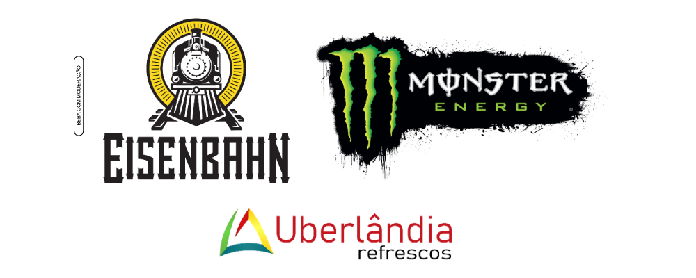 Logos Eisenbahn Monster Energy Drink e URLA